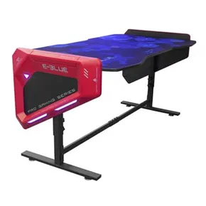 E-blue Spieltisch EGT003BK, 165x88cm, 70-89,2cm, RGB-Beleuchtung